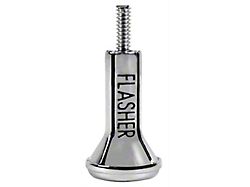 Hazard Flasher Switch Knob; Chrome (67-70 Camaro)