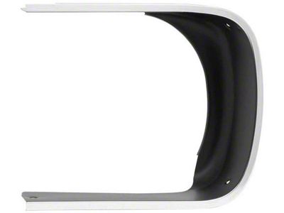 Headlight Bezel; Driver Side (67-68 Camaro RS)