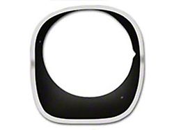 Camaro Headlight Bezel, Left, Black, Z28, 1974-1977 (Z/28 Coupe)
