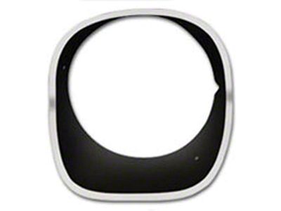Camaro Headlight Bezel, Left, Black, Z28, 1974-1977 (Z/28 Coupe)