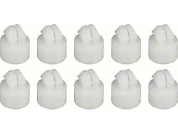 Headlight Bezel Nut Set; Set of Ten (67-68 Camaro)