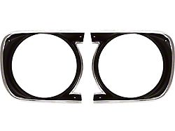 Headlight Bezels, Except Rally Sport (1968 Camaro)