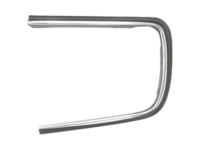Headlight Cover Opening Molding; Driver Side (67-68 Camaro RS)