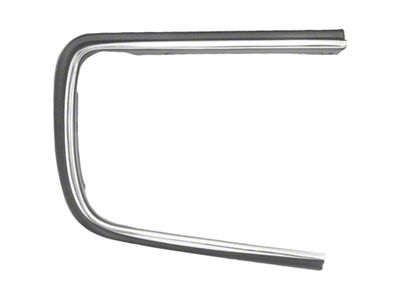 Headlight Cover Opening Molding; Passenger Side (67-68 Camaro RS)