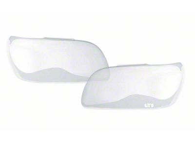 Headlight Covers; Clear (85-87 Camaro Z/28)