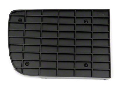 Camaro Headlight Door Cover, Right, Black, Rally Sport RS , 1967-1968