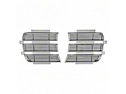 Camaro Headlight Door Covers, Inner, Chrome, Rally Sport RS , 1969