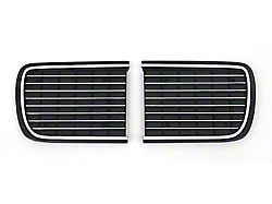 Camaro Headlight Door Covers, With Chrome Edge, RS, 1968