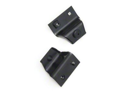 Headlight Door Stop Brackets,Radiator Support,RS,1969