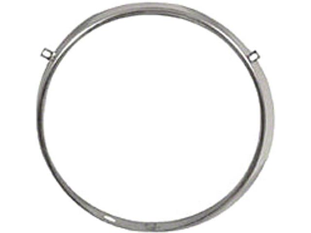 Camaro Headlight Retaining Ring, Stainless Steel, 1976-1981
