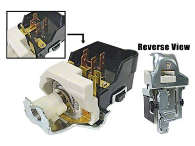 Headlight Switch; Vacuum Style (68-77 Camaro)