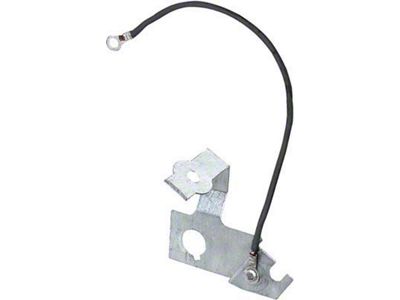 Headlight & Windshield Wiper Switch Ground Plate,1969