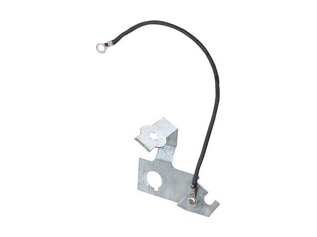 Headlight & Windshield Wiper Switch Ground Plate,1969