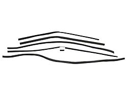 Headliner Molding Set; 6-Pieces (1968 Camaro)