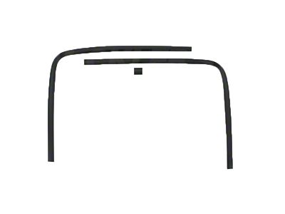 Camaro Headliner Trim Molding, Rear, 1967-1968