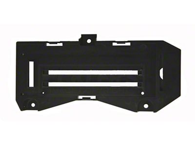 Camaro Heater Control Backing Plate, With Or Without Air Conditioning, 1977-1981