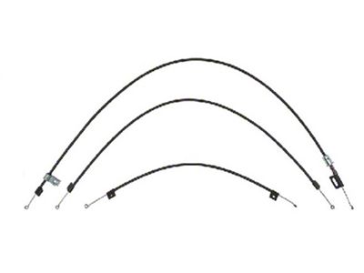 Camaro Heater Control Cable Set, For Cars With Air Conditioning, 1970- 74