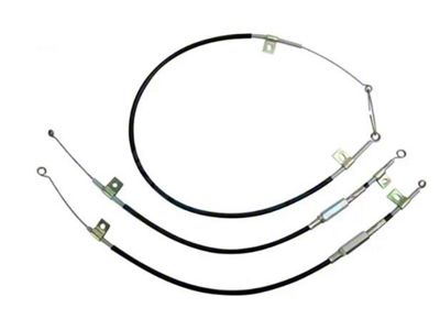 Heater Control Cable Set,w/o Air Conditioning,1969