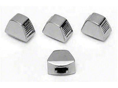 Heater Control Knob Set,Chrome,70-81