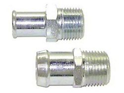 Camaro Heater Hose Fittings, 1967-69 Big Block, 1969 Small Block