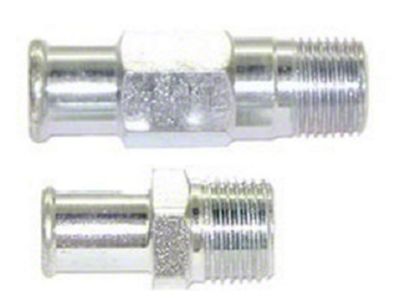Heater Hose Fittings,Small Block,Cars w/o A/C,67-68