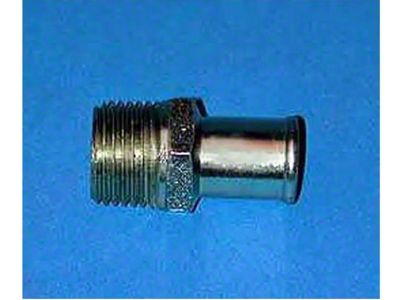 1959-80 Heater Hose Intake Manifold Nipple, 5/8 Hose, 1/2 NPT