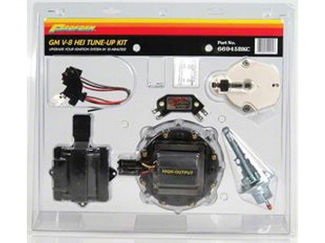 HEI Distributor TuneUp Kt,w/50,000 Volt Coil & Blk Cap,67-85