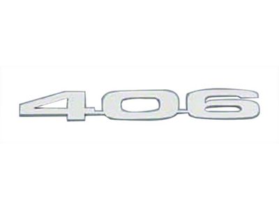 Hood Emblems,406,Stainless Steel,67-69