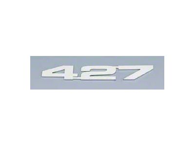 Camaro Hood Emblems, 427, Stainless Steel, 1967-69