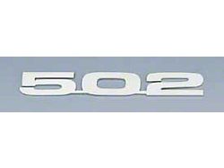 Hood Emblems, 502, Stainless Steel (67-92 Camaro)
