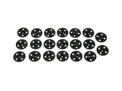 Hood Insulation Clips; Set of 20 (67-69 Camaro)