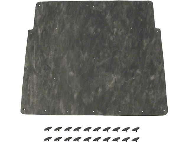 Camaro Hood Insulation, Standard, 1967-1969