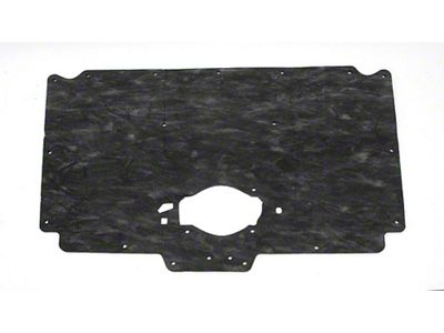 Camaro Hood Insulation, Z28 With Cross Fire Fuel Injection,1982-1984