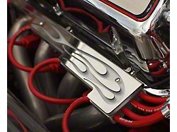 Hot Rod V8 Wire Looms with LED Illuminated Flames; Red (Universal; Some Adaptation May Be Required)