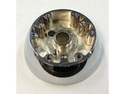 Camaro Hub, Steering Wheel Mounting, Chrome, 1969-1970