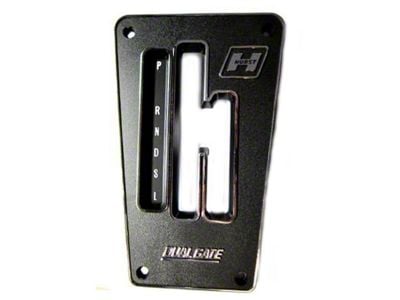 Camaro Hurst Dual Gate Shifter Plate, Console, 1973-1981