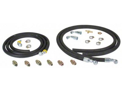 Camaro Hydra Stoptm Hydraulic Assist Hose Kit, Rubber 1967-1969