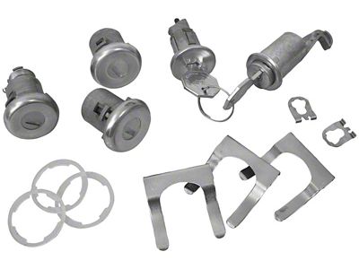 Ignition, Door, Glove Box and Trunk Lock Kit (1968 Camaro)