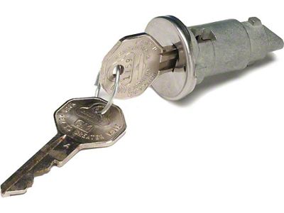 Camaro Ignition Lock Cylinder, With Original Style Keys, 1967