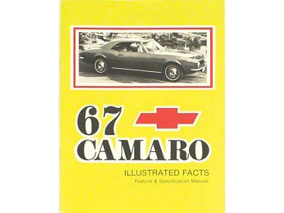 Camaro Illustrated Facts Book, 1967