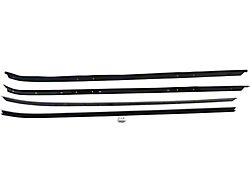 Front Door Inner and Outer Belt Weatherstrip Kit; Driver and Passenger Side (70-81 Camaro)