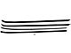 Front Door Inner and Outer Belt Weatherstrip Kit; Driver and Passenger Side (70-81 Camaro)