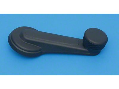 Camaro Inside Door Window Handle, Black, 1982-1992