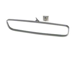 Inside Rear View Mirror with Day-Night; Stainless; 10-Inch (70-71 Camaro)
