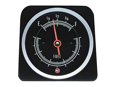 In-Dash Fuel Gauge (1969 Camaro w/o Tachometer)
