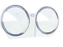 Instrument Carrier Housing Speedometer & Fuel Gauge Lens (1968 Camaro)