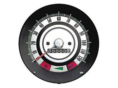 Camaro Instrument Carrier Speedometer, 1968