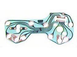Camaro Instrument Cluster Circuit Board, For Cars With Or Without Tachometer, 1967 & Without Tachometer, 1968