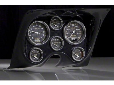 Instrument Cluster Panel,CF,w/ Auto Meter Gauges,1969