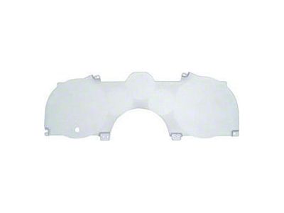 Camaro Instrument Panel Lens, For Gauges & Trip Meter, 1984-1989